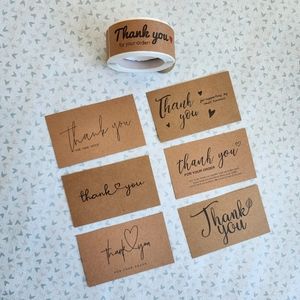 350 PC kraft business card and Stickers